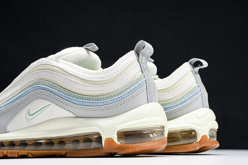 WMNS Nike Air Max 97 COCONUT MILK/ENAMEL GREEN/WORN BLUE