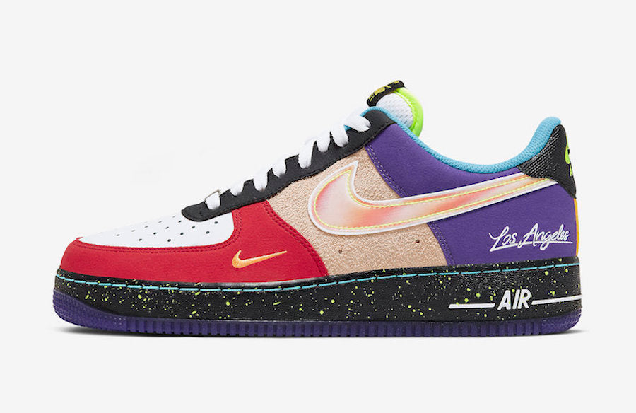 Buy Air Force 1 Low '07 'What The NYC' - CT3610 100 - Multi-Color