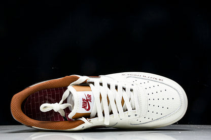 Nike Air Force 1 Low SAIL/BISON/DRAGON RED