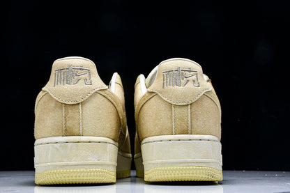 Nike Air Force 1 Low NAI KE CHA LIGHT WHEAT/WHITE
