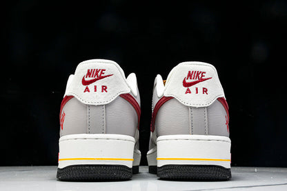 Nike Air Force 1 LOW WHITE/GRE/RED/GOLD