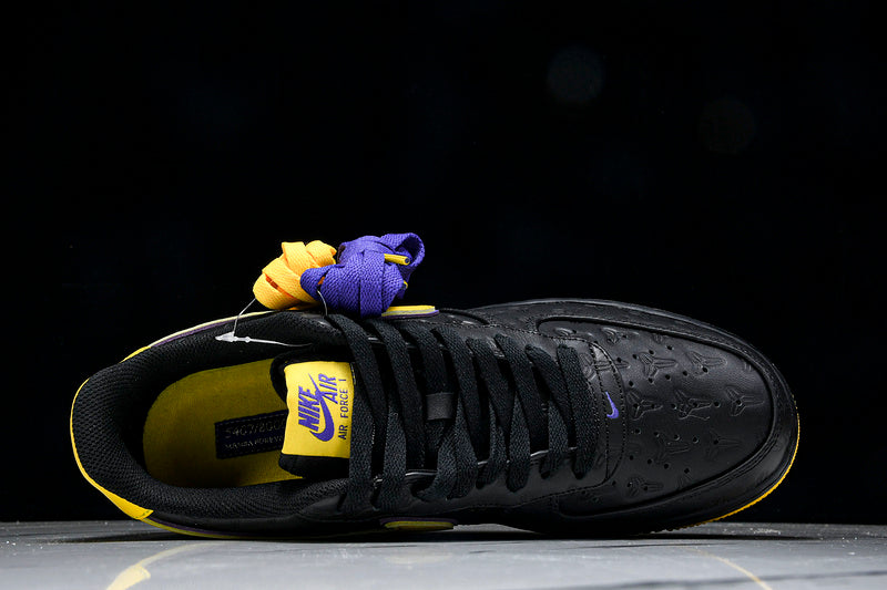 Nike Air Force 1 LOW BLACK/YELLOW