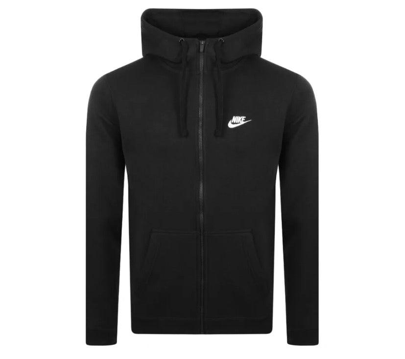 Nike full club hoodie black