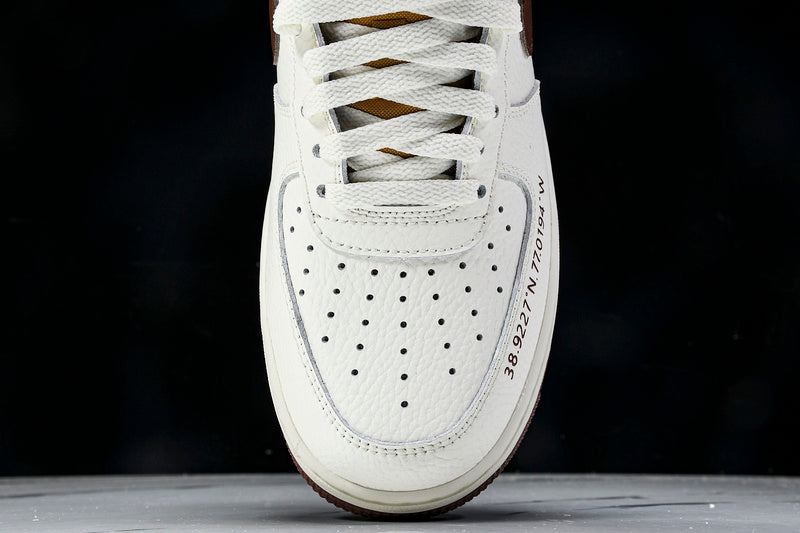 Nike Air Force 1 Low SAIL/BISON/DRAGON RED