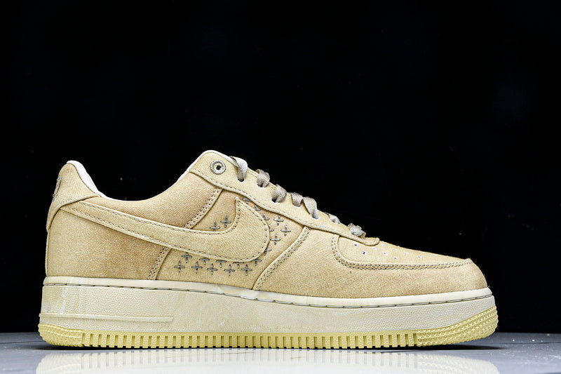 Nike Air Force 1 Low NAI KE CHA LIGHT WHEAT/WHITE