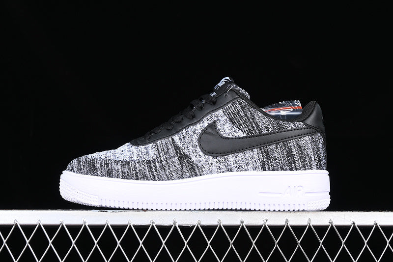 Nike Air Force 1 Flyknit 2.0 Black White