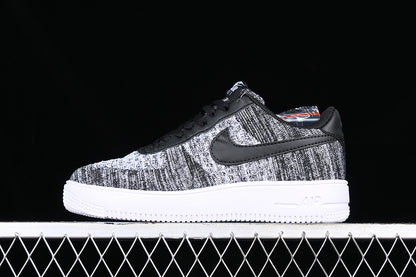 Nike Air Force 1 Flyknit 2.0 Black White