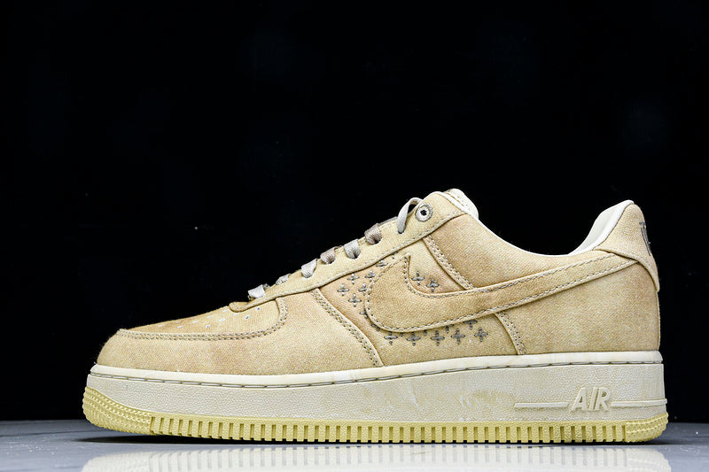 Nike Air Force 1 Low NAI KE CHA LIGHT WHEAT/WHITE