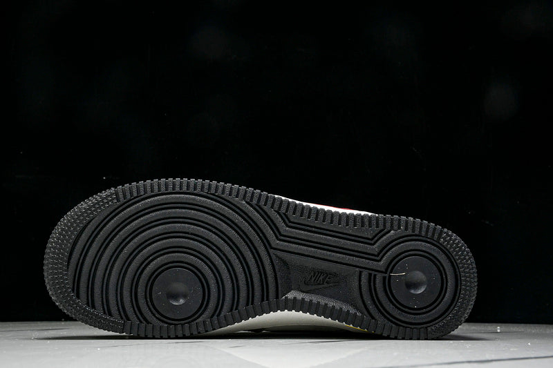 Nike Air Force 1 LOW WHITE/GRE/RED/GOLD