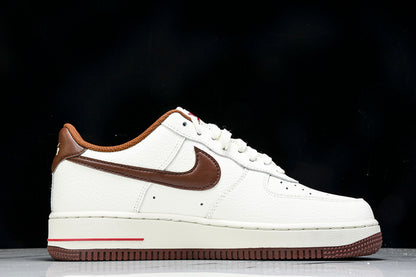 Nike Air Force 1 Low SAIL/BISON/DRAGON RED