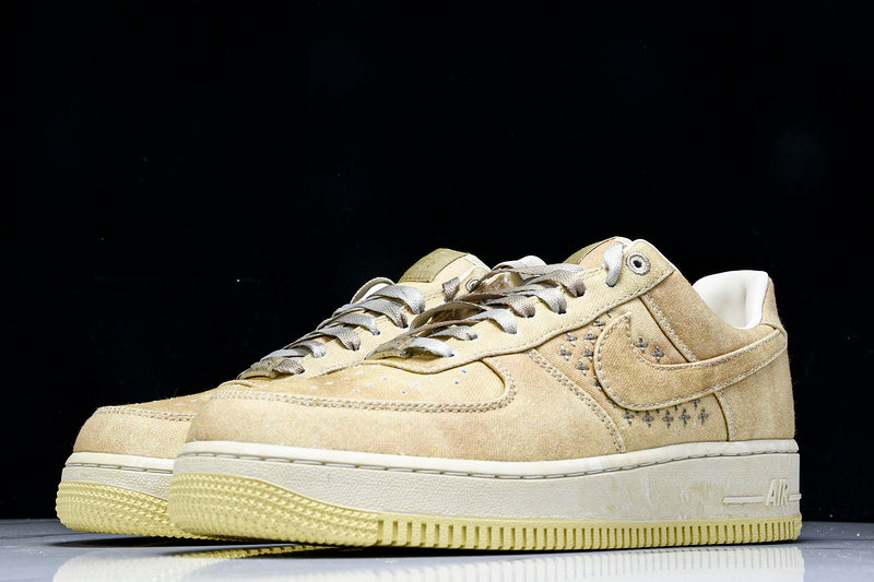 Nike Air Force 1 Low NAI KE CHA LIGHT WHEAT/WHITE