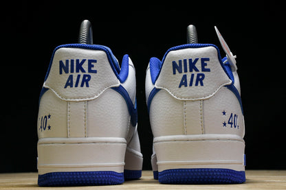 Nike Air Force 1 Low White Royal blue 40 edition
