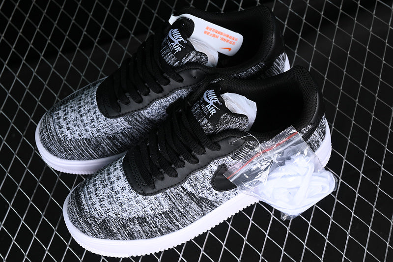 Nike Air Force 1 Flyknit 2.0 Black White