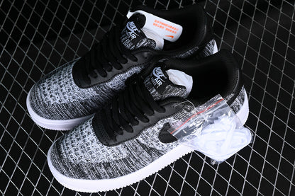 Nike Air Force 1 Flyknit 2.0 Black White