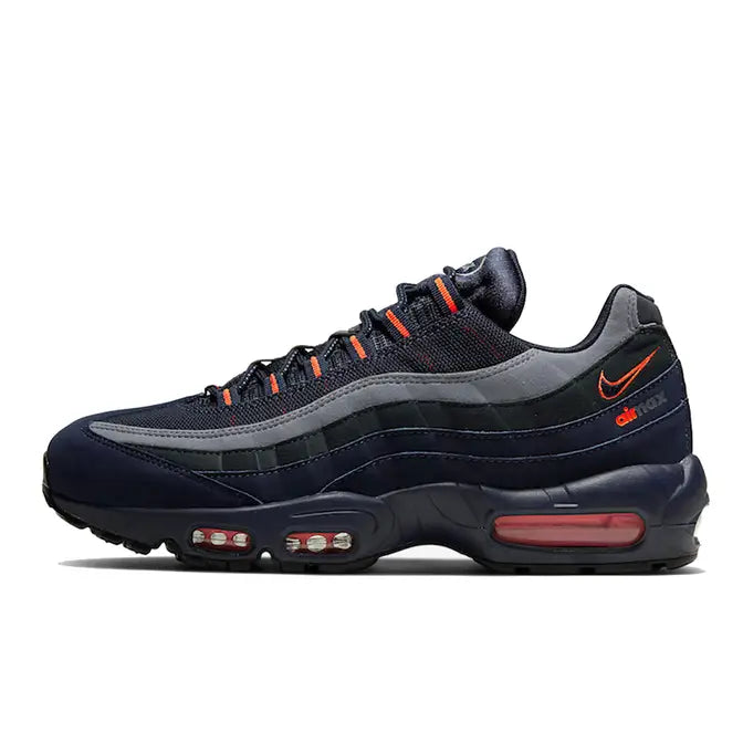 Nike Air Max 95 Logo Navy Orange