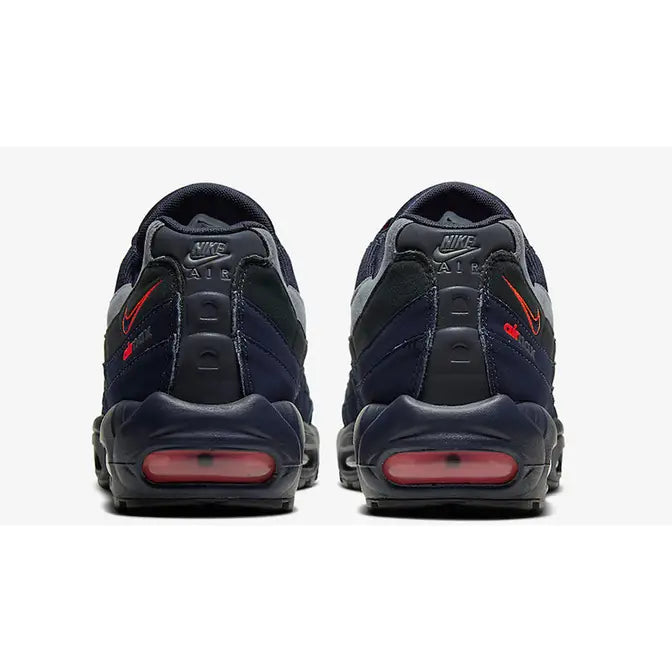 Nike Air Max 95 Logo Navy Orange