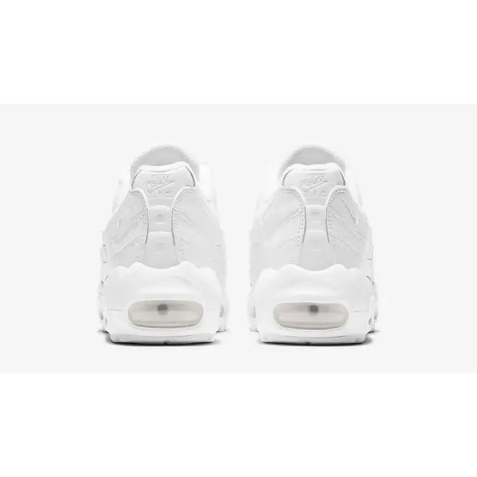 Nike Air Max 95 GS Recraft Triple White (Woman’s)