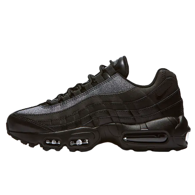 Nike Air Max 95 SE Glitter Black Womens