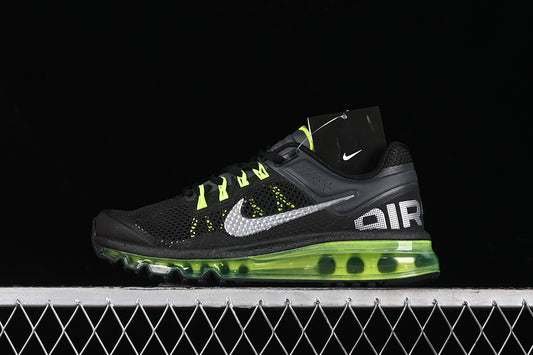 AIR MAX 2013 BLACK/VOLT/METALLIC SILVER