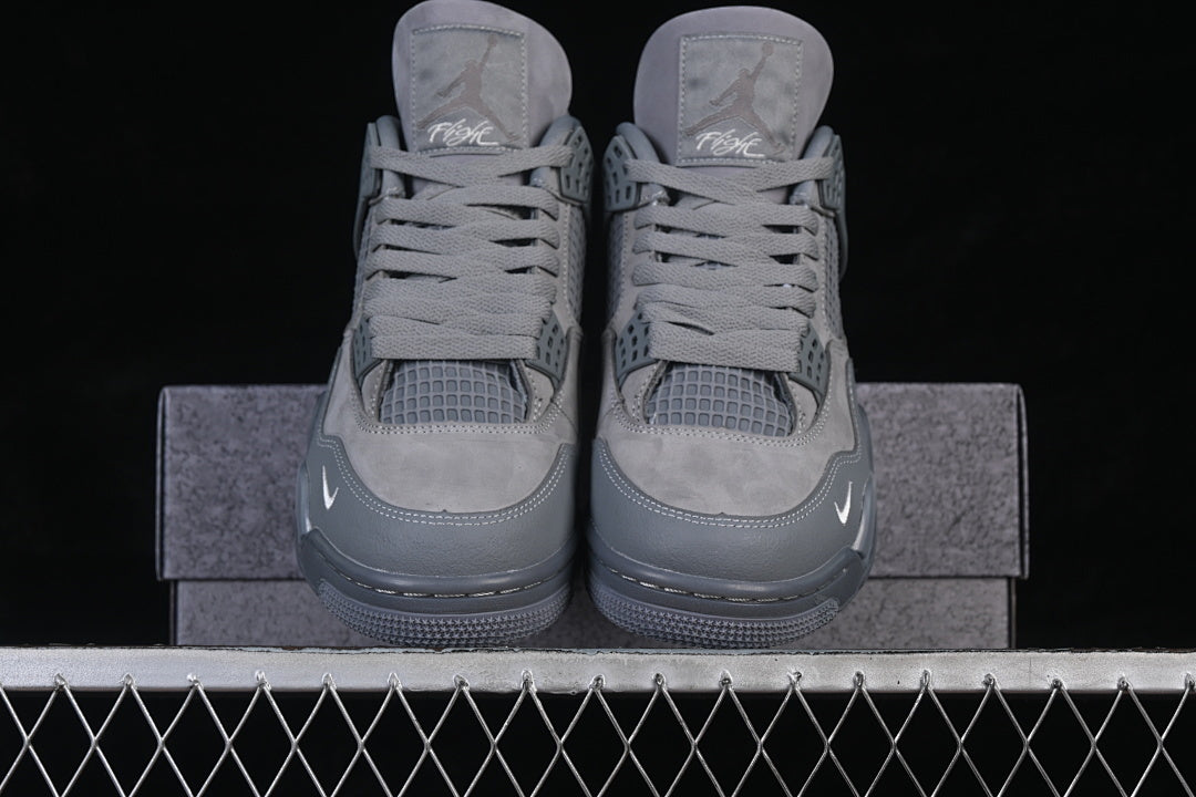 SYLVESTER X AIR JORDAN 4 RETRO AJ4 DARK GRAY/WHITE