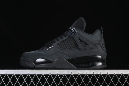 AIR JORDAN 4 RETRO BLACK CAT AJ4 BLACK/INKINESS