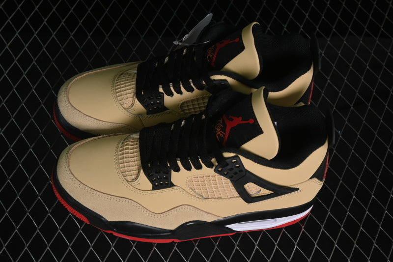 AIR JORDAN 4 RETRO PIZZA BROWN/BLACK