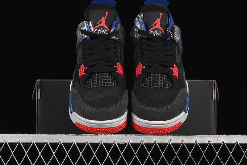 AIR JORDAN 4 RETRO LASE BLACK/BLUE/RED/GREY