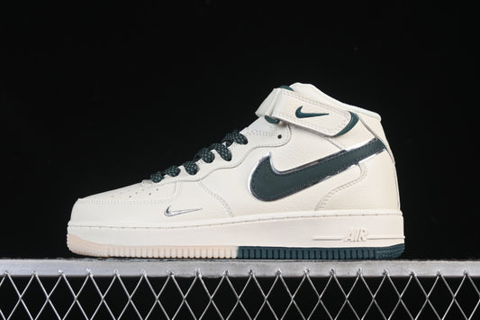 AIR FORCE 1 07 MID STARRY SKY BEIGE/DARK GREEN/PINK