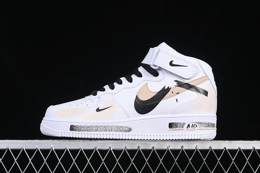 AIR FORCE 1 07 MID WHITE/BLACK/YELLOW