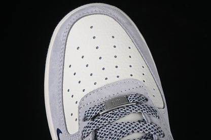 AIR FORCE 1 07 LOW WHITE/GREY/BLUE]