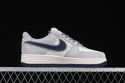 AIR FORCE 1 07 LOW WHITE/GREY/BLUE]