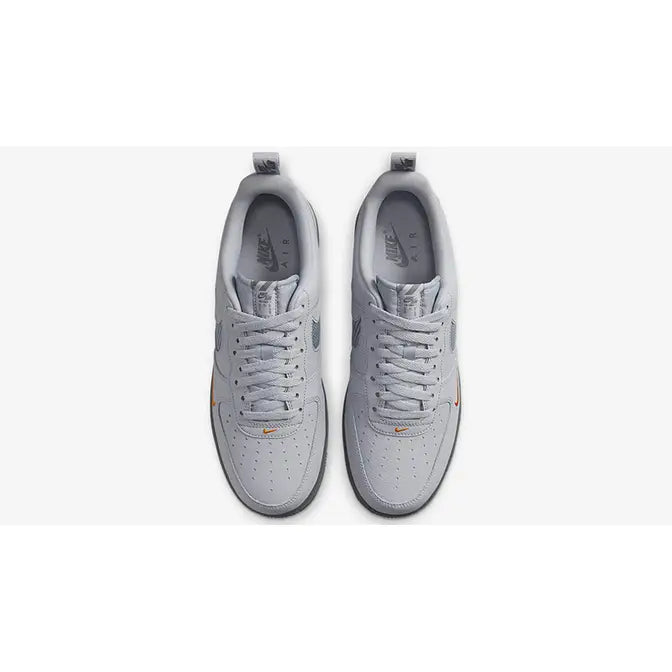 Nike Air Force 1 Low Cut-Out Swoosh Grey