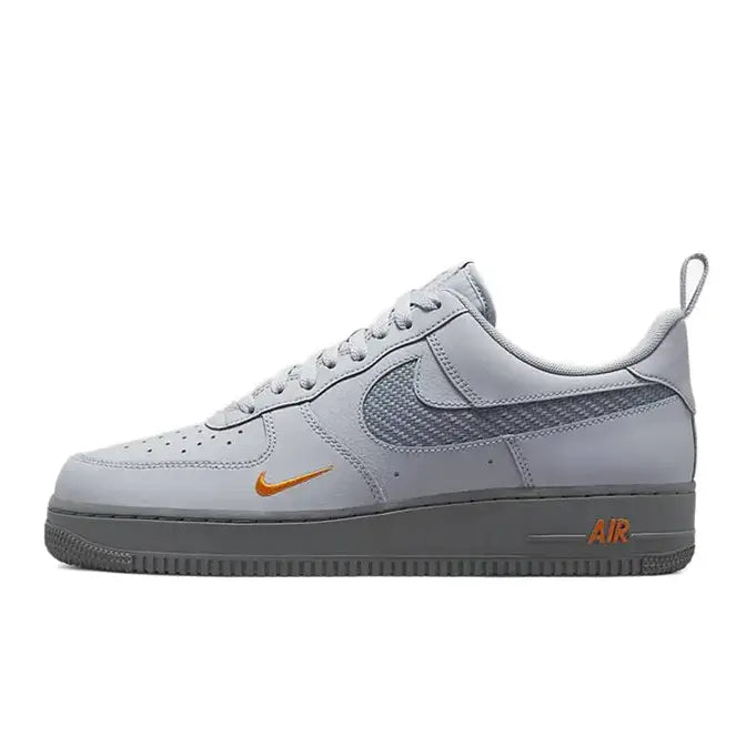 Nike Air Force 1 Low Cut-Out Swoosh Grey