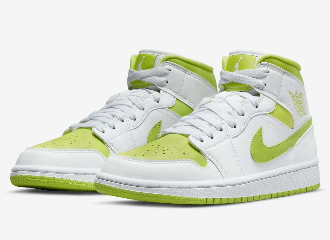 Air Jordan 1 Mid “White Lime”BQ6472-131