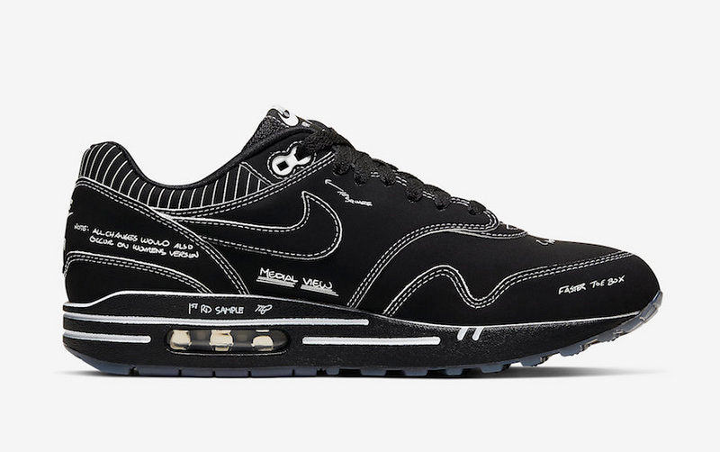 Nike Air Max 1 “Black Schematic”Style Code CJ4286-001