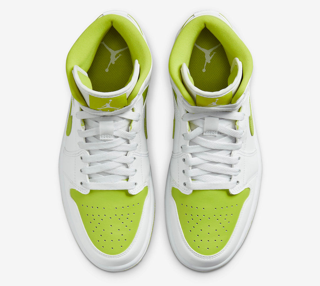 Air Jordan 1 Mid “White Lime”BQ6472-131