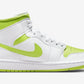 Air Jordan 1 Mid “White Lime”BQ6472-131