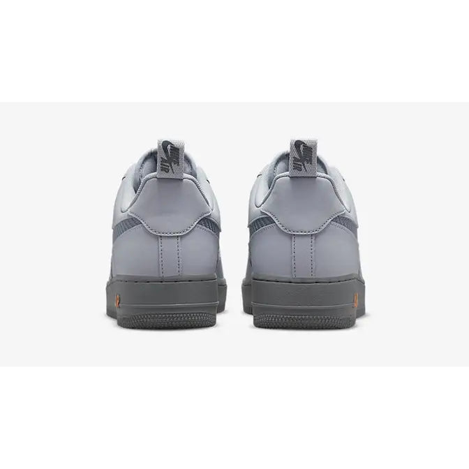 Nike Air Force 1 Low Cut-Out Swoosh Grey