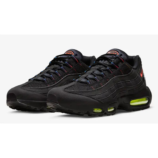 Nike Air Max 95 Black Volt Crimson