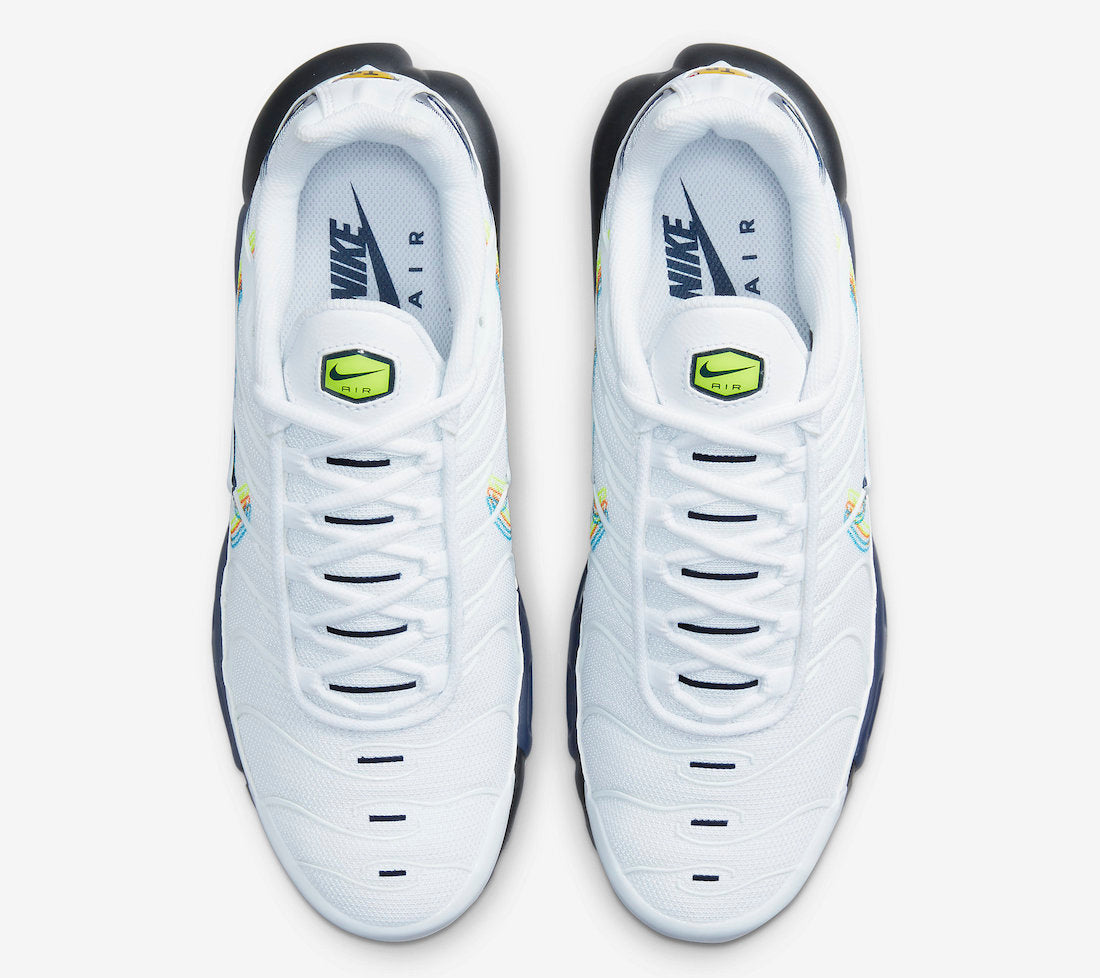 Nike TN Air Max Plus 3D Swoosh White Mens Drip Nation