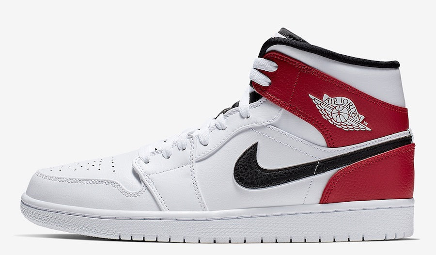 Air Jordan 1 Mid “White Chicago” 554724-116